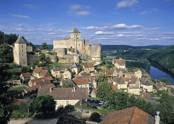 Castlenaud castle, Dordogne, France