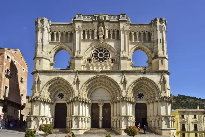 Framed Print : The Catedral de Santa Maria y San Julian de Cuenca (Cuenca Cathedral) at the Plaza Framed Print : The Catedral de Santa Maria y San Julian de Cuenca (Cuenca Cathedral) at the Plaza