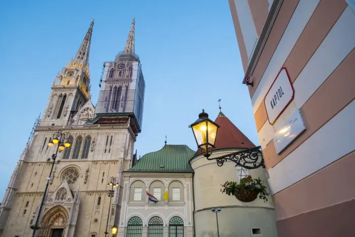 Framed Print : Cathedral of the Assumption of Mary, Zagreb, Croatia Framed Print : Cathedral of the Assumption of Mary, Zagreb, Croatia