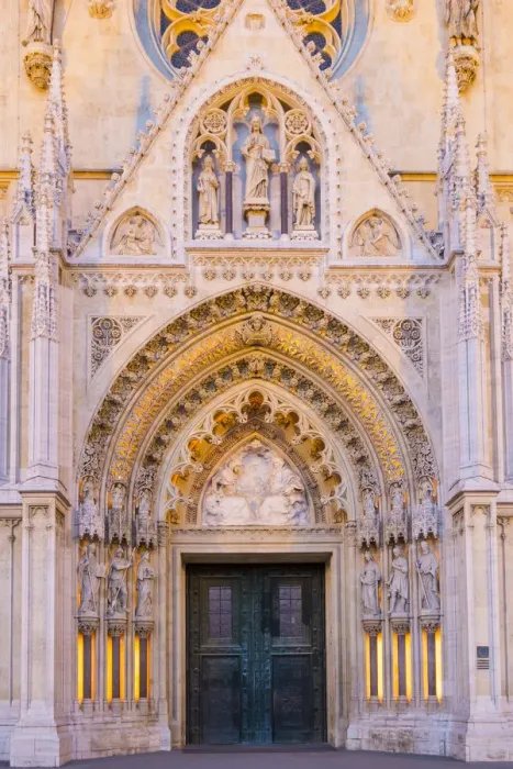 Framed Print : Cathedral of the Assumption of Mary, Zagreb, Croatia
