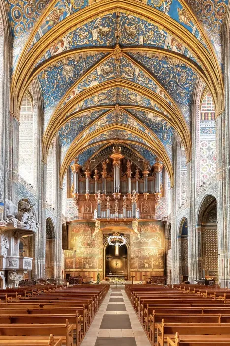 Framed Print : The Cathedral Basilica of Saint Cecilia interior, Albi, Midi-Pyrenees, Occitanie, France Framed Print : The Cathedral Basilica of Saint Cecilia interior, Albi, Midi-Pyrenees, Occitanie, France