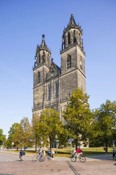 Framed Print : Cathedral, Magdeburg, Saxony-Anhalt, Germany Framed Print : Cathedral, Magdeburg, Saxony-Anhalt, Germany