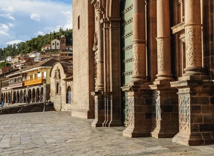 Framed Print : Cathedral and Main Square, Cusco, Peru Framed Print : Cathedral and Main Square, Cusco, Peru