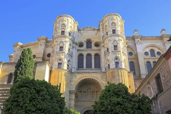 Cathedral, Malaga, Andalusia, Spain
