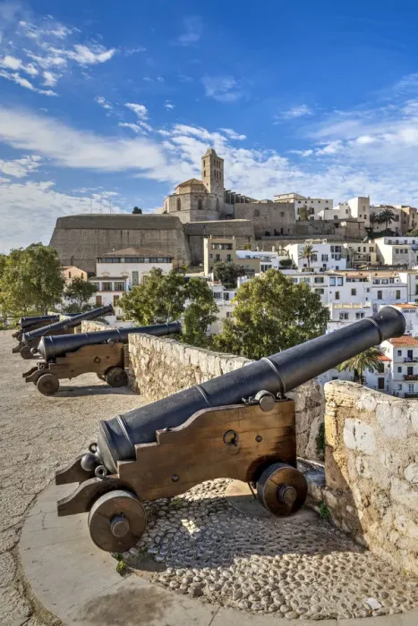Framed Print : Cathedral and old town skyline, Dalt Vila, Ibiza, Balearic Islands, Spain Framed Print : Cathedral and old town skyline, Dalt Vila, Ibiza, Balearic Islands, Spain