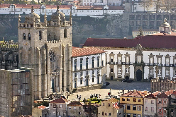 The Cathedral of Oporto, a Unesco World Heritage Site. Portugal