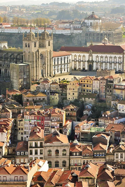 The Cathedral of Oporto, a Unesco World Heritage Site. Portugal
