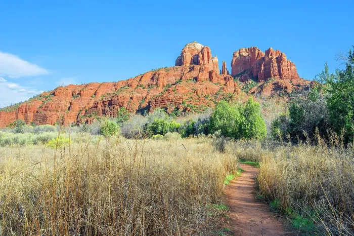 Framed Print : Cathedral Rock seen from Crescent Moon Ranch, Sedona, Arizona, USA Framed Print : Cathedral Rock seen from Crescent Moon Ranch, Sedona, Arizona, USA