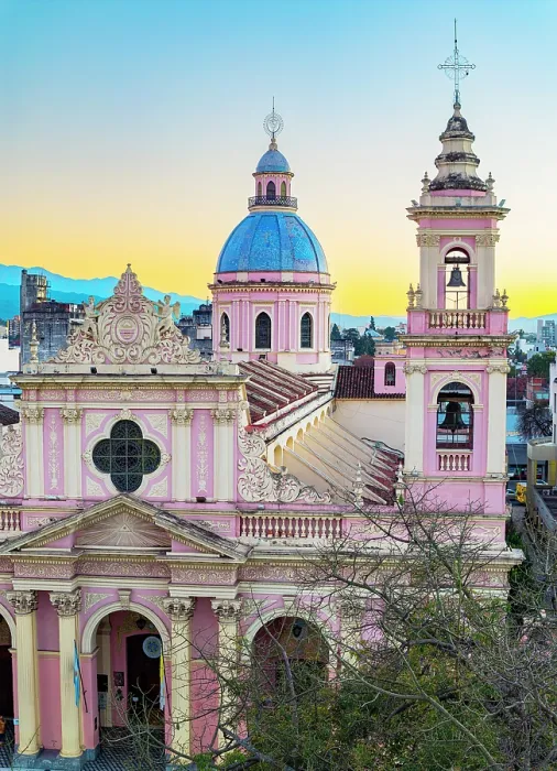Framed Print : Cathedral of Salta city, Argentina Framed Print : Cathedral of Salta city, Argentina