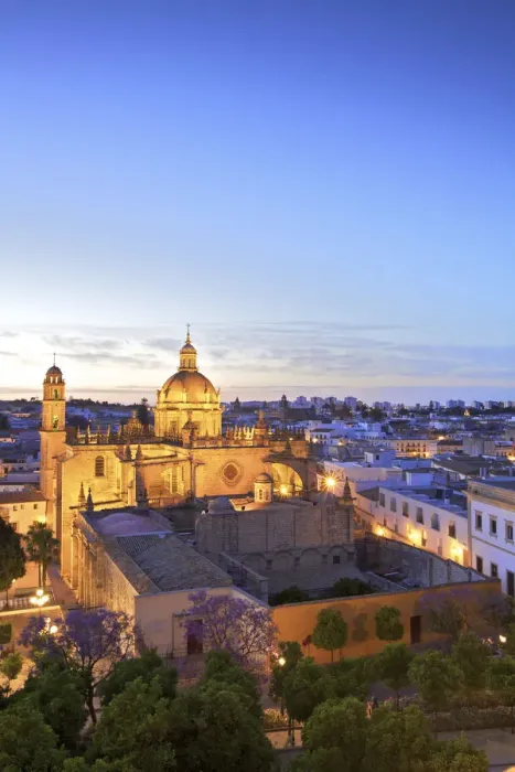Framed Print : The Cathedral of San Salvador at Night, Jerez de la Frontera, Cadiz Province, Andalusia Framed Print : The Cathedral of San Salvador at Night, Jerez de la Frontera, Cadiz Province, Andalusia