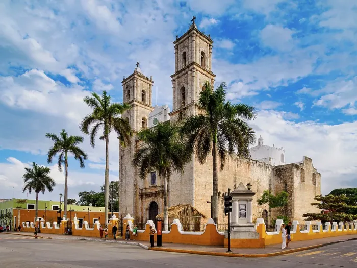 Framed Print : Cathedral of San Servacio, Valladolid, Yucatan State, Mexico Framed Print : Cathedral of San Servacio, Valladolid, Yucatan State, Mexico