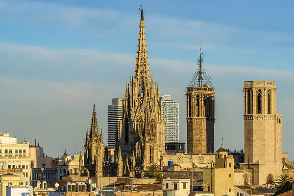 Cathedral of Santa Eulalia, Barcelona, Catalonia, Spain