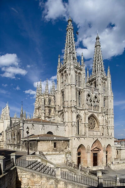 Cathedral Santa Maria, Road to Santiago, Burgos, Castilla y Leon, Spain