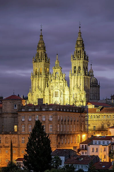 Cathedral, Santiago de Compostela, Galicia, Spain