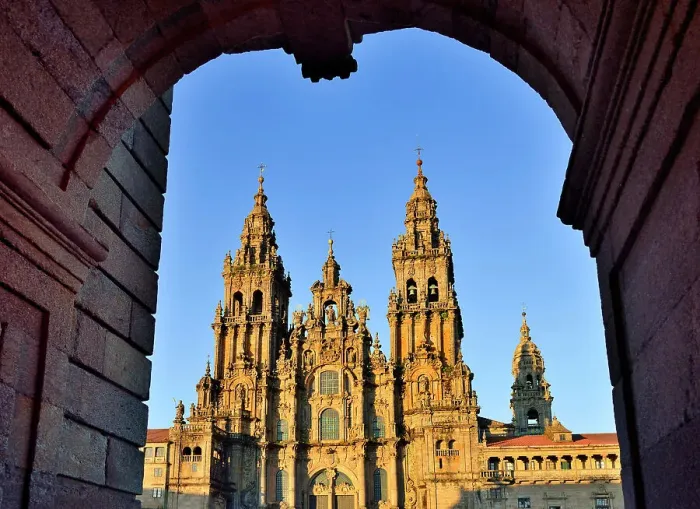 Framed Print : Cathedral Santiago de Compostela Jakobsweg, Spanien Camino de Santiago, Galicia, Spain Framed Print : Cathedral Santiago de Compostela Jakobsweg, Spanien Camino de Santiago, Galicia, Spain