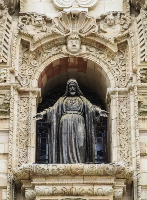 Framed Print : Cathedral of St John the Apostle and Evangelist, detailed view, Plaza de Armas, Lima Framed Print : Cathedral of St John the Apostle and Evangelist, detailed view, Plaza de Armas, Lima