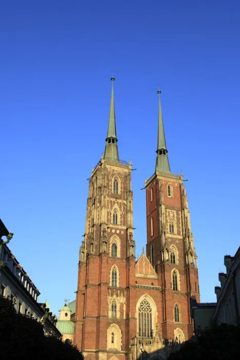 Framed Print : Cathedral of St. John the Baptist, Ostrow Tumski, Wroclaw, Lower Silesia, Poland