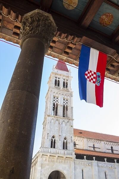 Cathedral of St. Lawrence, Stari Grad (Old town), Trogir, Dalmatia, Croatia