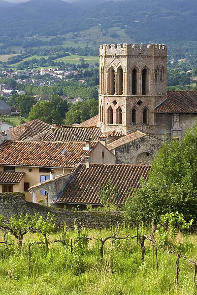 Cathedral St-Lizier, Ariege, Midi-Pyrenees, France
