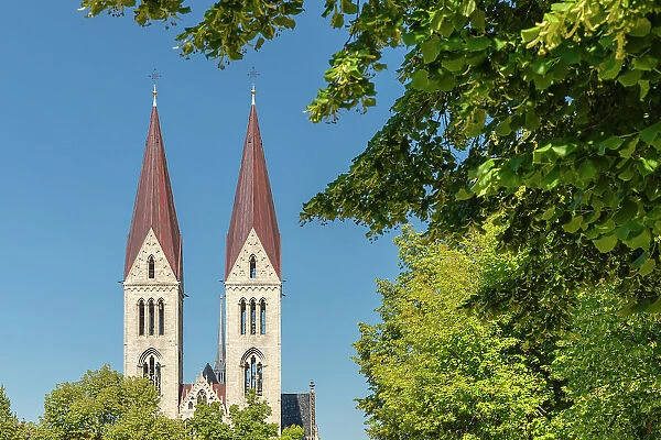 Cathedral of St. Stephanus and Sixtus, Halberstadt, Harz, Saxony-Anhalt, Germany