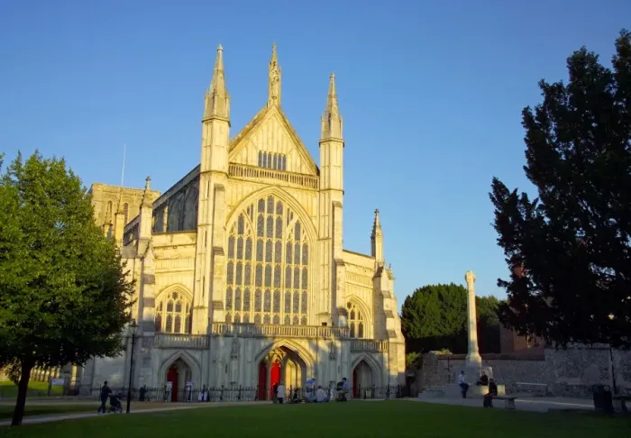 Framed Print : Cathedral, Winchester