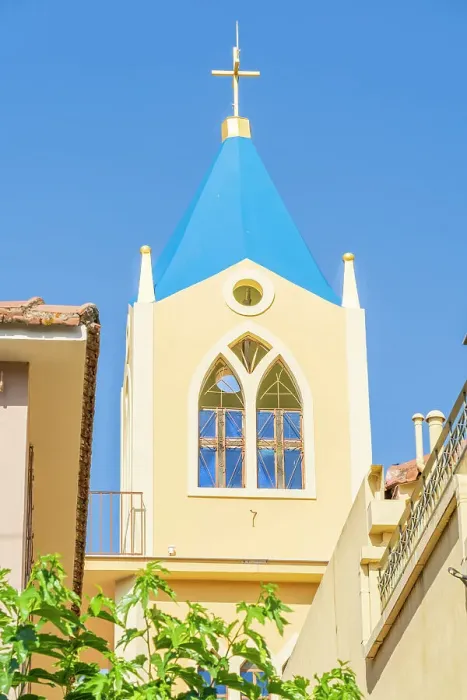 Framed Print : Catholic Church of Saint Nicholas, Argostoli, Kefalonia, Ionian Islands, Greek Islands, Greece