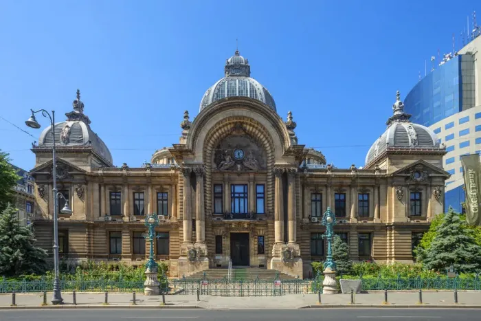 Framed Print : CEC-Palace, Bucharest, Walachia, Romania