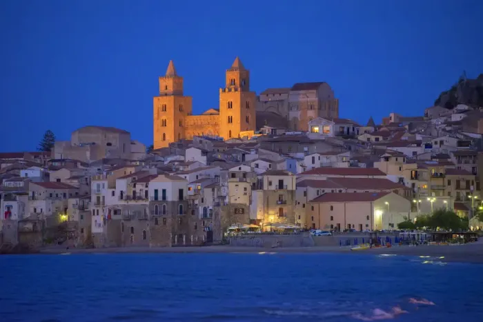 Framed Print : Cefalu, Sicily, Italy, Europe