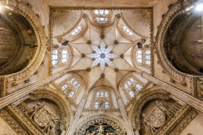 Framed Print : Ceiling of Constable chapel, Cathedral of Saint Mary of Burgos, Burgos, Castile and Leon Framed Print : Ceiling of Constable chapel, Cathedral of Saint Mary of Burgos, Burgos, Castile and Leon
