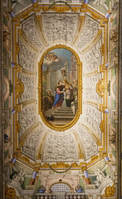 Framed Print : Ceiling of Matera Chathedral, Matera district, Basilicata, Italy Framed Print : Ceiling of Matera Chathedral, Matera district, Basilicata, Italy