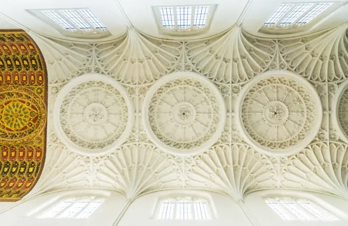 Framed Print : Ceiling at St Mary Aldermary Church, London, England