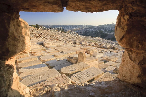 Cemetery, Mount Of Olives, Jerusalem, Israel