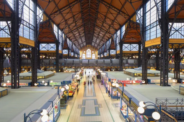 Framed Print : Central Market Hall, Budapest, Hungary Framed Print : Central Market Hall, Budapest, Hungary