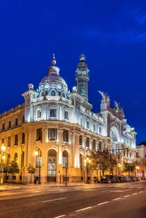 Framed Print : Central Post Office art nouveau building, Valencia, Comunidad Valenciana, Spain Framed Print : Central Post Office art nouveau building, Valencia, Comunidad Valenciana, Spain