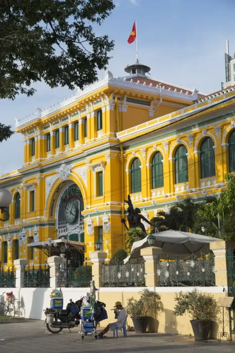 Framed Print : Central Post Office, Ho Chi Minh City, Vietnam Framed Print : Central Post Office, Ho Chi Minh City, Vietnam