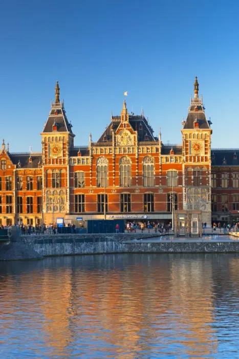 Framed Print : Central Station, Amsterdam, Netherlands Framed Print : Central Station, Amsterdam, Netherlands