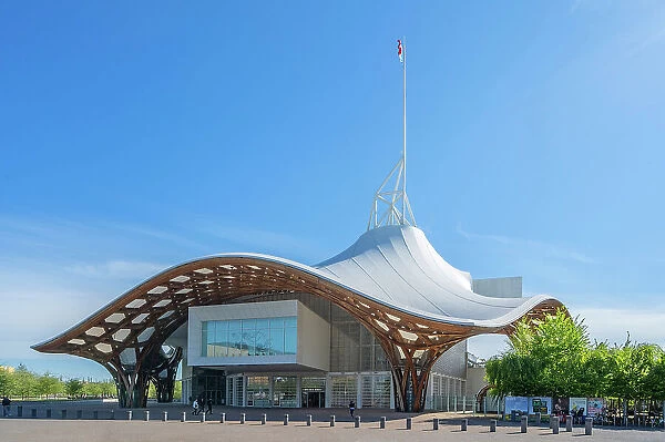 Centre Pompidou at Metz, Moselle, Lorraine, Alsace-Champagne-Ardenne-Lorraine, Grand-Est, France