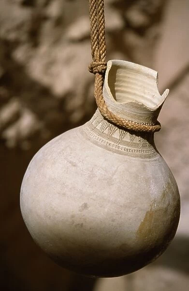 A ceramic pot in Nizwa Fort