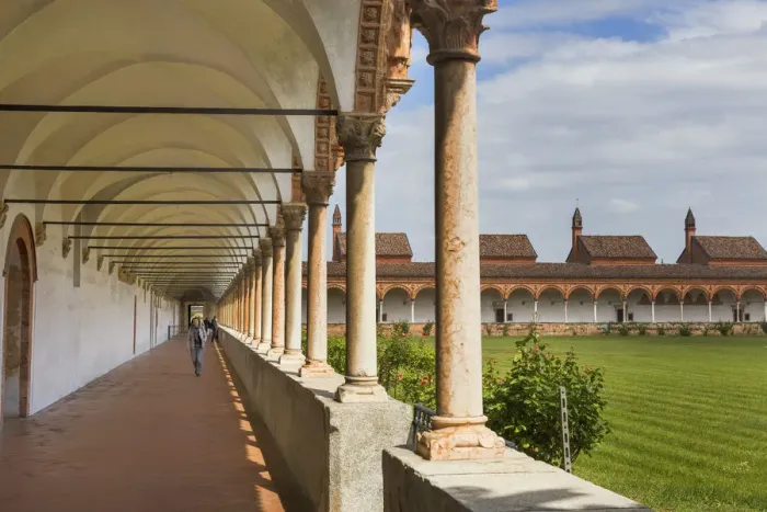 Framed Print : Certosa di Pavia monastery, Lombardy, Italy