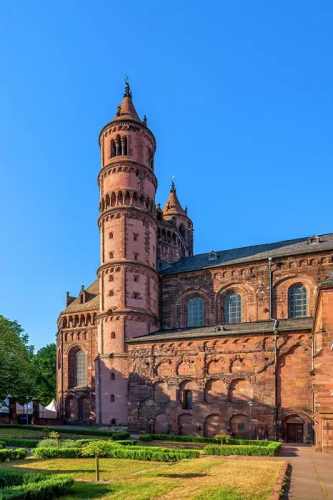 Framed Print : Cesars dome St. Peter at Worms, Rhineland-Palatinate, Germany