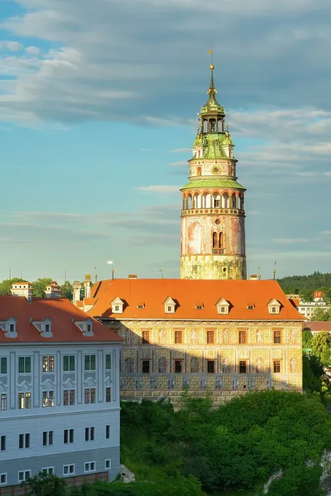 Framed Print : Cesky Krumlov Castle and Chateau at sunset, Cesky Krumlov, South Bohemian Region, Czech Republic Framed Print : Cesky Krumlov Castle and Chateau at sunset, Cesky Krumlov, South Bohemian Region, Czech Republic