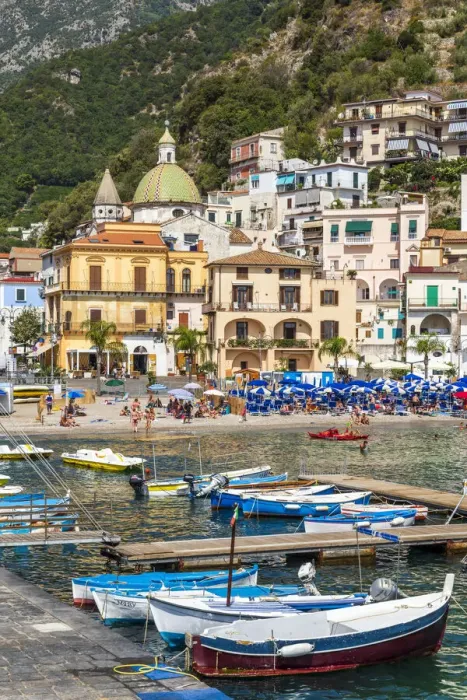 Framed Print : Cetara, Amalfi coast, Campania, Italy