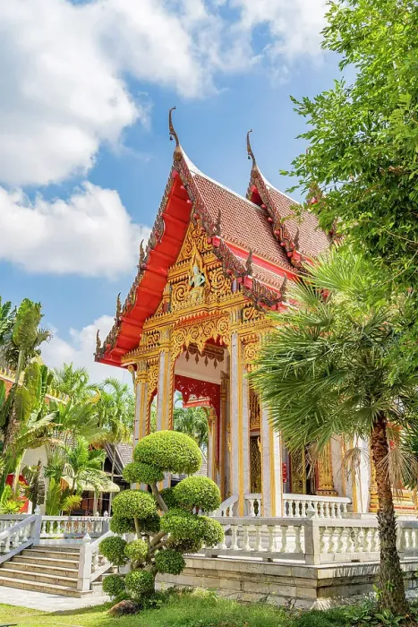 Framed Print : Chaithararam Temple also known as Wat Chalong, Chalong, Phuket, Thailand Framed Print : Chaithararam Temple also known as Wat Chalong, Chalong, Phuket, Thailand