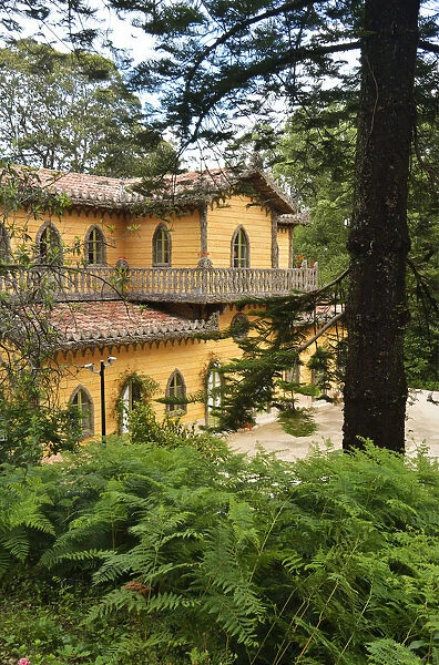 Chalet of the Condessa d Edla, a 19th century mansion