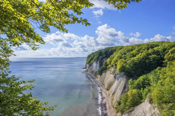 Framed Print : Chalk cliffs, Rugen, Germany Framed Print : Chalk cliffs, Rugen, Germany