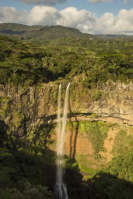 Framed Print : Chamarel Falls, Black River (Riviere Noire), Mauritius Framed Print : Chamarel Falls, Black River (Riviere Noire), Mauritius