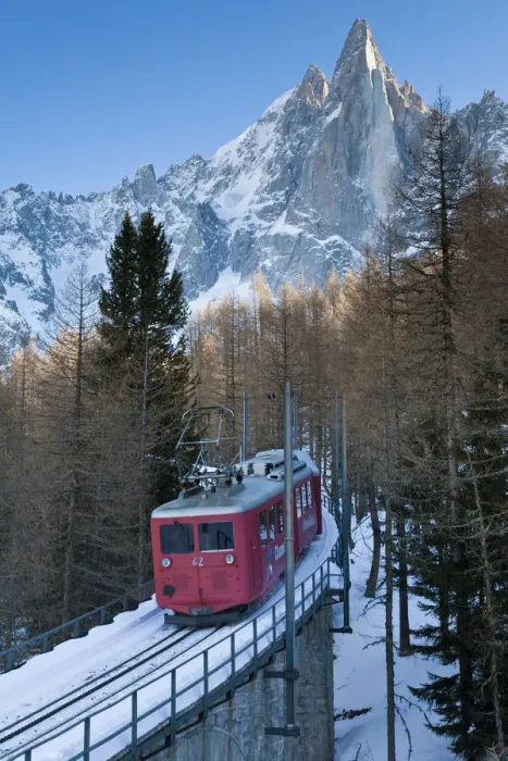 Framed Print : Chamonix-Mont-Blanc, French Alps, Haute Savoie, France