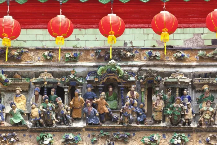 Framed Print : Chan She Shu Yuen Chinese Temple, Kuala Lumpur, Malaysia