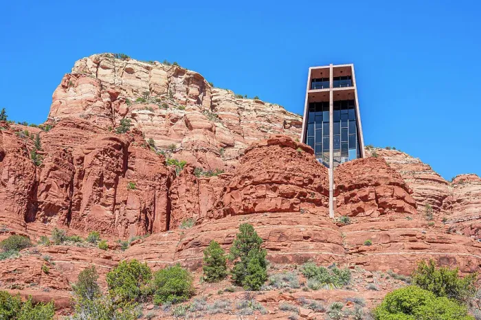Framed Print : Chapel of the Holy Cross, Sedona, Arizona, USA