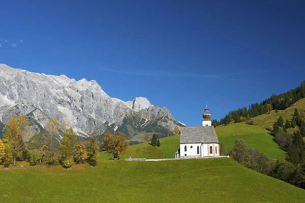 Chapel near Dienten, Pinzgau in Salzburger Land, Austria